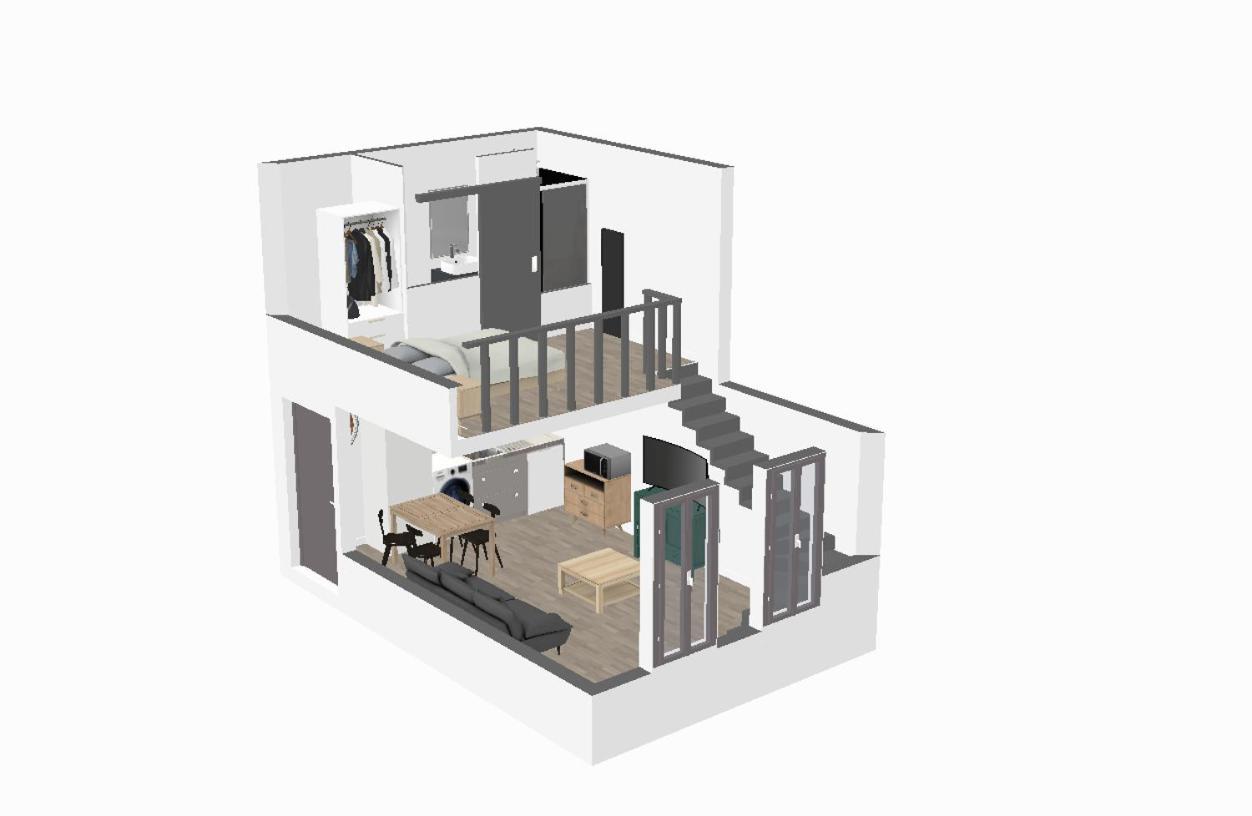툴루즈 Grand Duplex Centre - Gare 아파트 외부 사진